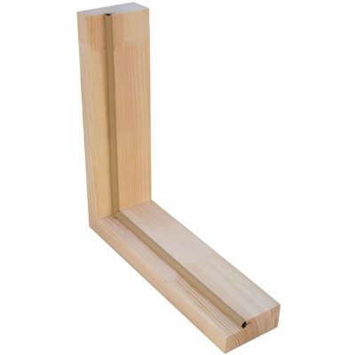 Rámová zárubeň 60 L, 686 × 2010 mm, tloušťka zdi: 90 mm, levá, borovice CZ.OBU/PREM/60L – Zboží Mobilmania