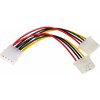 PC kabel Adapter Molex / 2x Molex AK-CA-15