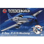 Airfix Quick Build letadlo J6046 Day P-51D Mustang – Zboží Dáma