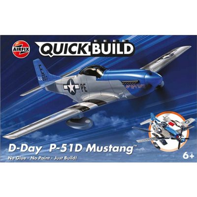 Airfix Quick Build letadlo J6046 Day P-51D Mustang – Zboží Dáma