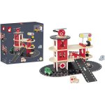 Janod Dřevěná požární stanice Bolid – Zboží Mobilmania