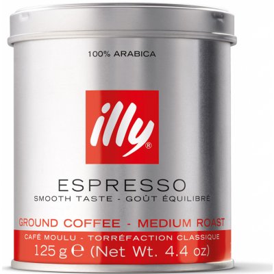 Illy Espresso mletá 125 g – Zboží Mobilmania