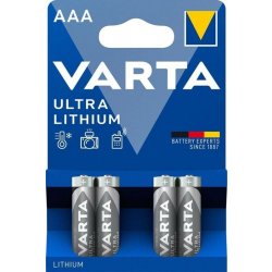 Varta Professional Lithium AAA 4ks 6103301404