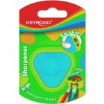 Struhadlo KEYROAD plastové se dvěma otvory, blistr, mix barev – Zboží Mobilmania