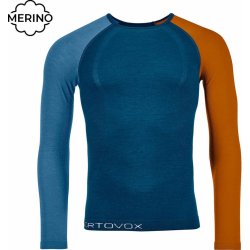 Ortovox Funkční tričko 120 Competition Light Long Sleeve petrol blue