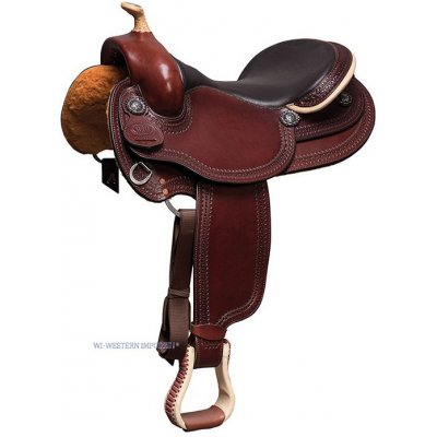 WESTERN IMPORTS Westernové sedlo pro široké koně – Zboží Dáma