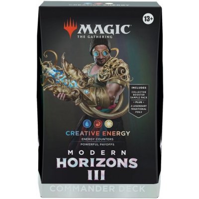 Wizards of the Coast Magic The Gathering Modern Horizons 3 Commander Decks Creative Energy – Zboží Mobilmania