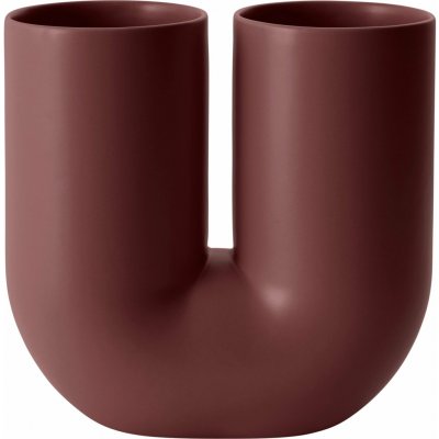 Muuto Váza Kink 27, Deep Red, KNKVAS26A06 – Hledejceny.cz