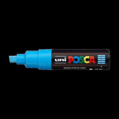 Uni Posca PC-8K světle modrý – Zboží Mobilmania
