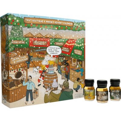 That Boutique-y Whisky Company 2025 47,9% 24 x 0,03 l (dárkové balení adventní kalendář) – Hledejceny.cz
