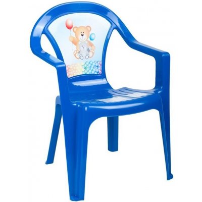 Star PLus plastová židle modrá – Zboží Mobilmania