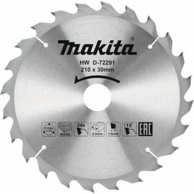 Makita T.C.T. pilový kotouč 210x30x24Z D-72291 – Zboží Mobilmania