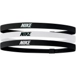 Nike Elastic Headbands 2.0 3P Černý – Zboží Mobilmania