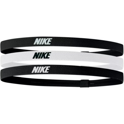Nike Elastic Headbands 2.0 3P Černý – Zboží Mobilmania