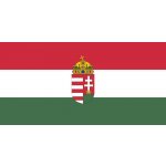Vlajka veľký maďarský erb, 150cm x 90cm – Hledejceny.cz