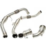 TA Technix downpipe bez katalyzátoru + propojovací trubky Porsche Panamera 4/4S (971, od 2019) motor 2.9T (EA839)