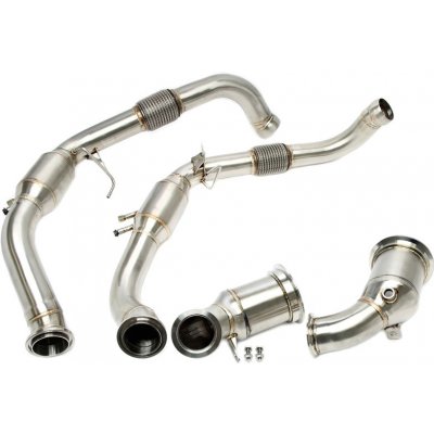 TA Technix downpipe bez katalyzátoru + propojovací trubky Porsche Panamera 4/4S (971, od 2019) motor 2.9T (EA839) – Hledejceny.cz