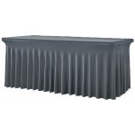 TENTino Elastický potah SKIRTING na skládací stůl 180-183x76 cm – Zboží Dáma