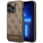 Pouzdro Guess iPhone 14 Pro Max 4G Stripe Collection hnědé – Hledejceny.cz