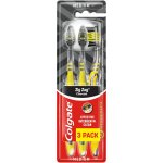 Colgate ZigZag Charcoal zubní kartáčky střední 3 ks – Zboží Dáma