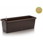 Plastkon Gardenie Smart samozavlažovací truhlík hnědá 40 cm – Sleviste.cz