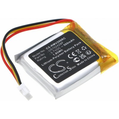 Baterie pro Razer Viper Ultimate, Viper V2 Pro, 500mAh, Li-Pol, 3.7V, US702428P, HQ – Zboží Živě