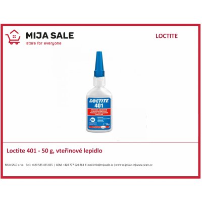 LOCTITE 401 vteřinové lepidlo 50g – Zboží Mobilmania