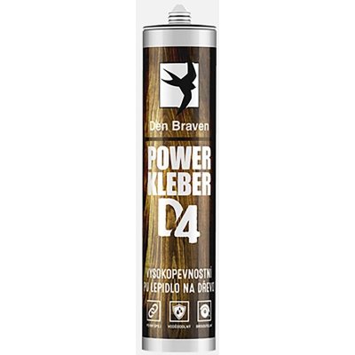 Den Braven Lepidlo montážní 300ml BÉŽ voděodolné POWER KLEBER, D4 – Hledejceny.cz