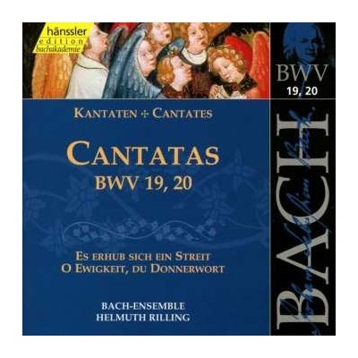 Johann Sebastian Bach - Cantatas BWV 19, 20 - Es Erhub Sich Ein Streit / O Ewigkeit, Du Donnerwort Vol.6 CD – Zboží Mobilmania