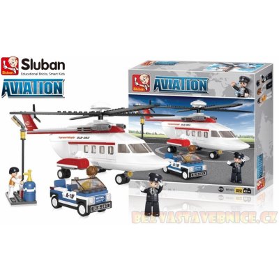 Sluban B0363 Aviation Vrtulník 259 ks – Zbozi.Blesk.cz