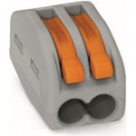 WAGO Svorka 222-412 spojovací Classic páčková, šedá 222-412 – Sleviste.cz