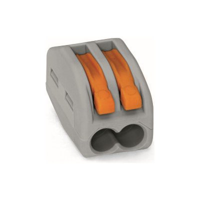 WAGO Svorka 222-412 spojovací Classic páčková, šedá 222-412 – Sleviste.cz