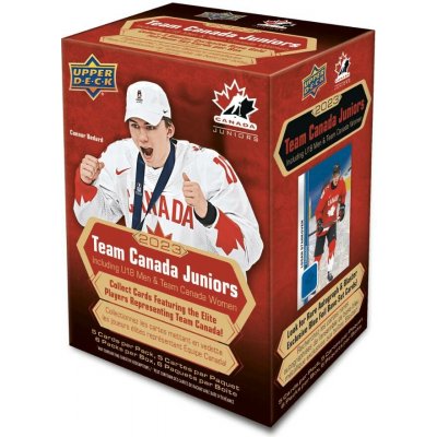 Upper Deck 2023 Team Canada Juniors Hockey Blaster Box – Hledejceny.cz