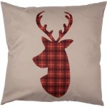 Clayre & Eef Béžový s jelenem Deer 45 x 45 cm – Zboží Dáma