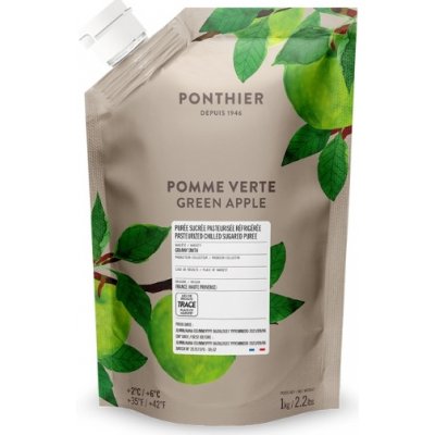 Ponthier ovocné pyré jablko zelené 90% 1 kg – Sleviste.cz