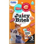 Inaba Juicy Bites Cat Ryba a mušle 3 x 11,3 g – Hledejceny.cz