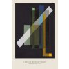 Plakát Obrazová reprodukce Construction (Original Bauhaus in Black, 1924) - Laszlo / László Maholy-Nagy, 26.7 × 40 cm