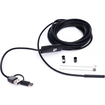 MDS Inspekční kamera endoskopická Full HD s USB a microUSB konektorem - 5 m/8 mm – Zboží Dáma