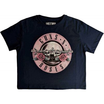 Guns N' Roses tričko Classic Logo Ladies Navy Blue – Zboží Dáma