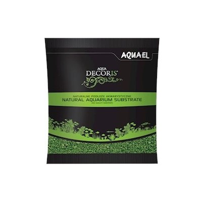 Aquael písek Aqua Decoris 2-3 mm 1 kg zelený – Zboží Mobilmania