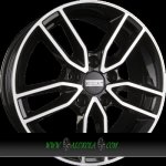 Fondmetal KOROS 6,5x16 5x112 ET43 gloss black machined – Hledejceny.cz