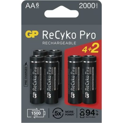 GP ReCyko Pro AA 6ks 1033226200