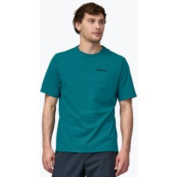 Patagonia Men's P-6 Logo Responsibili-Tee Belay Blue