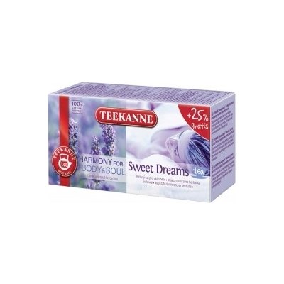 Teekanne Harmony for Body&Soul Sweet Dreams 20 x 1,7 g – Hledejceny.cz