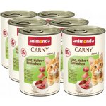 Carny Kitten hovězí kuřecí a králičí 400 g – Sleviste.cz
