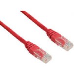 Datacom 1512 patch UTP CAT5E, 1m, červený – Zboží Živě
