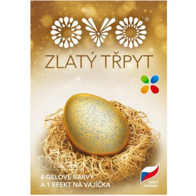 Nohel Garden Barva na vajíčka OVO EFEKT 4 gelové barvy+1 třpyt + rukavice – Hledejceny.cz