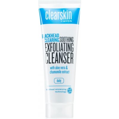 Avon Blackhead Clearing čistící peelingový gel 125 ml