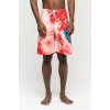 Koupací šortky, boardshorts Santa Cruz Tie Dye Hand Boardie red