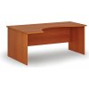 Psací a pracovní stůl PRIMO Ergonomický kancelářský pracovní stůl WOOD, 1800 x 1200 mm, levý, třešeň